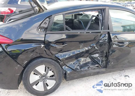 2020 Hyundai Ioniq Hybrid Blue z USA, uszkodzony, nr VIN KMHC65LC8LU239139